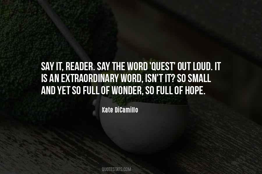 Word Of Hope Quotes #863635