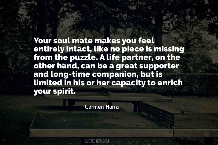 Quotes About Partner In Your Life #1520297