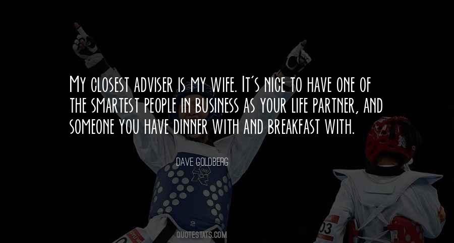 Quotes About Partner In Your Life #65997