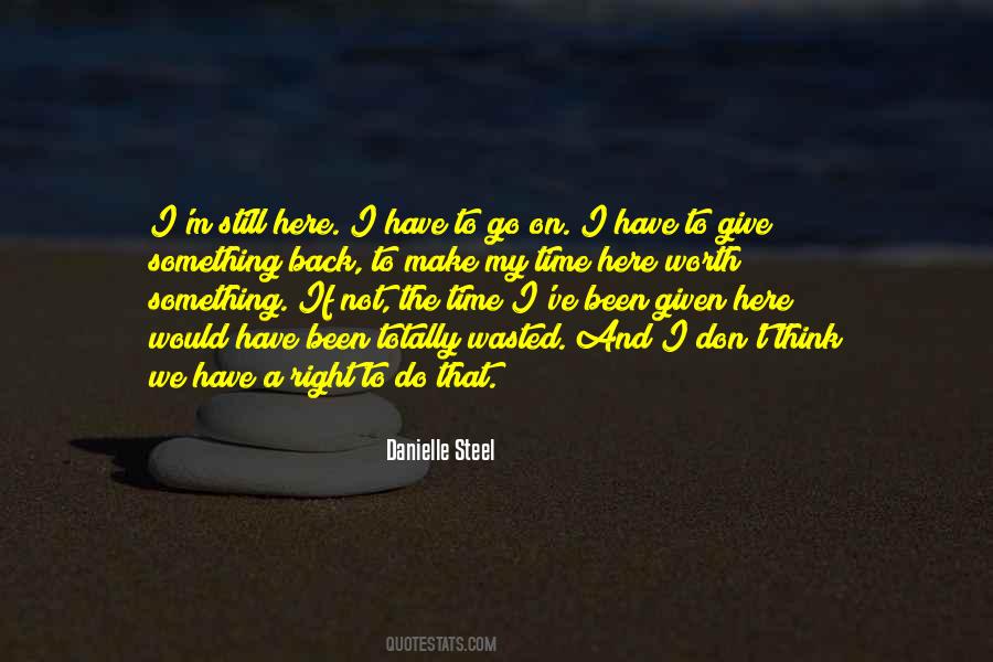 Make Something Right Quotes #149425