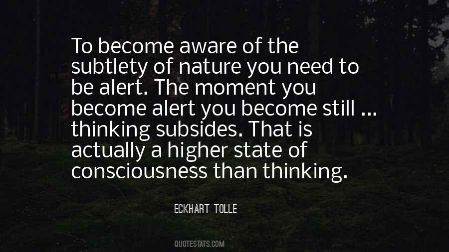 Higher State Of Consciousness Quotes #1665791