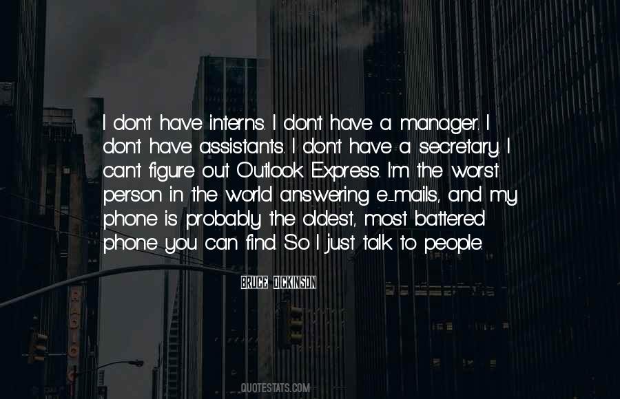 I M Worst Quotes #1099933