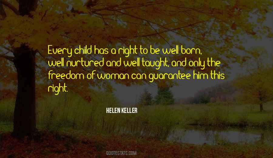 Woman Right Quotes #10346