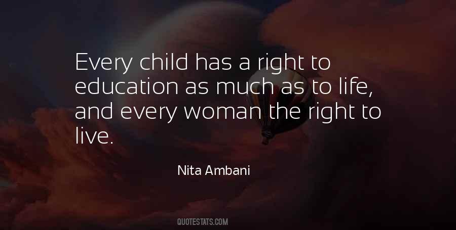 Woman Right Quotes #293363