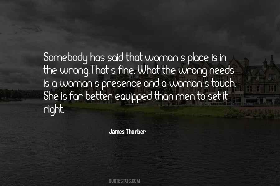 Woman Right Quotes #295151