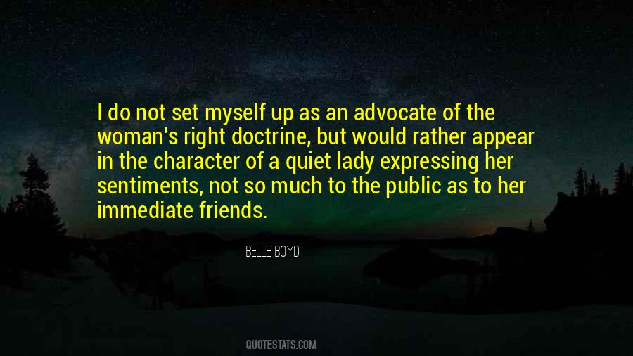 Woman Right Quotes #302034