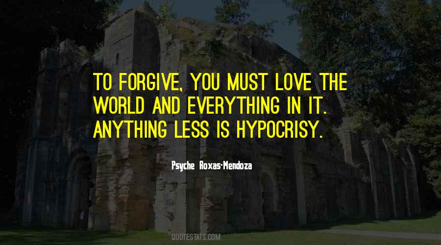 Hypocrisy Love Quotes #1785874