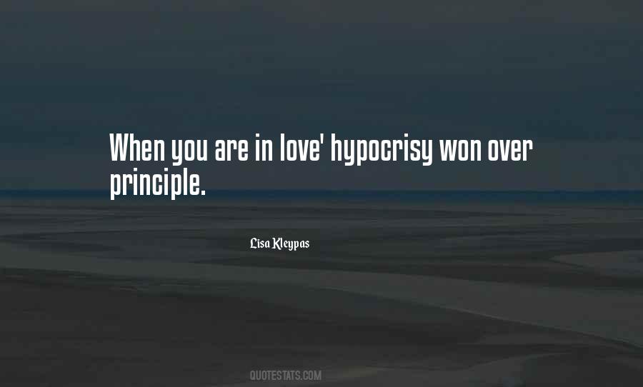 Hypocrisy Love Quotes #780823