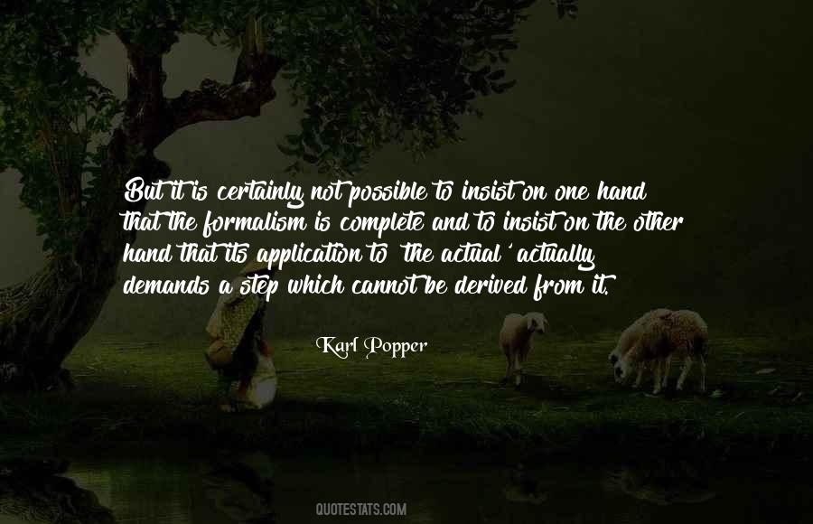 Its Not Possible Quotes #343615