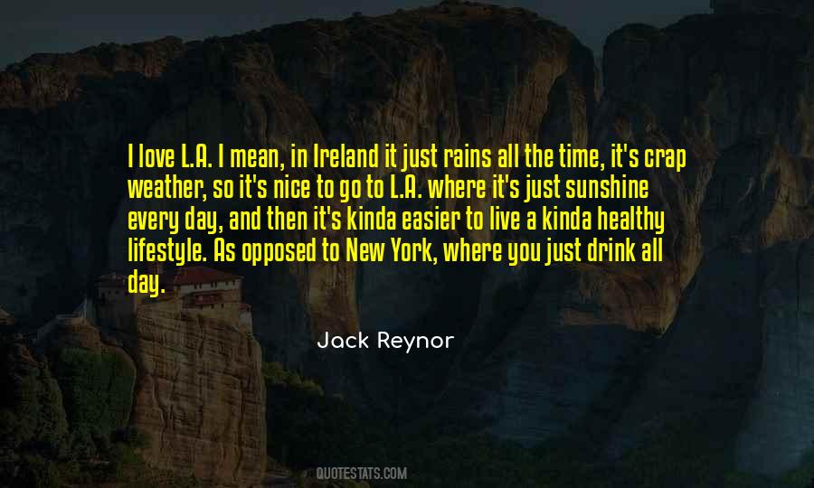 Rain In New York Quotes #1307443