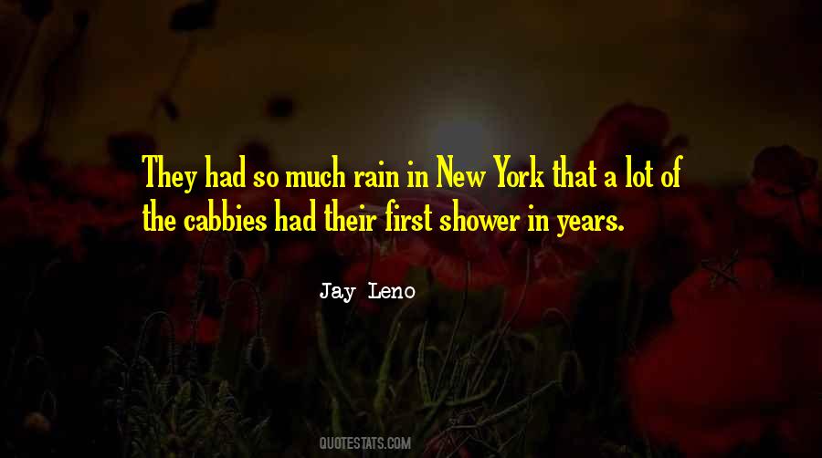 Rain In New York Quotes #649141