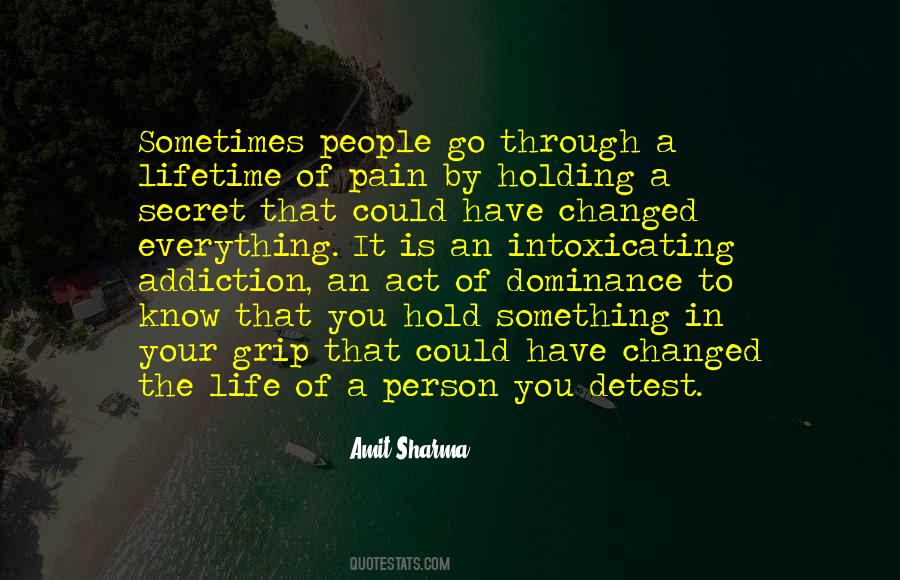 You Have To Go Through Something Quotes #960943