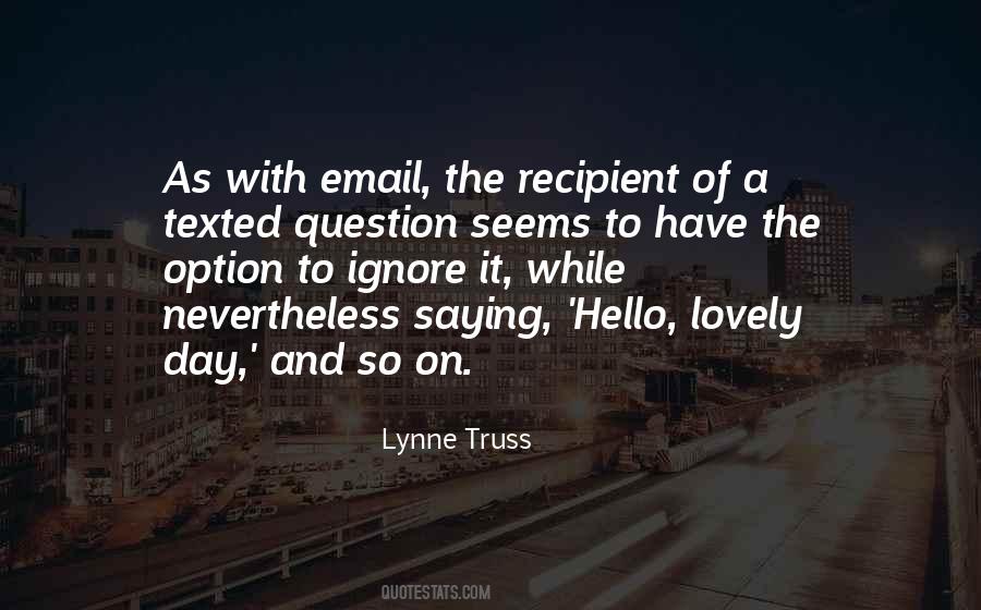 Email With Quotes #857987