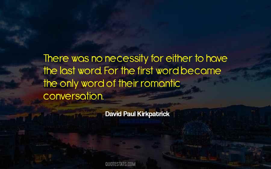 Romantic Conversation Quotes #1183098