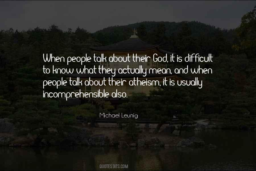 Atheism God Quotes #226667