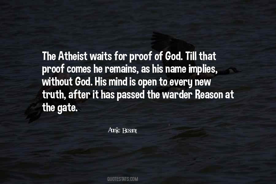 Atheism God Quotes #539805