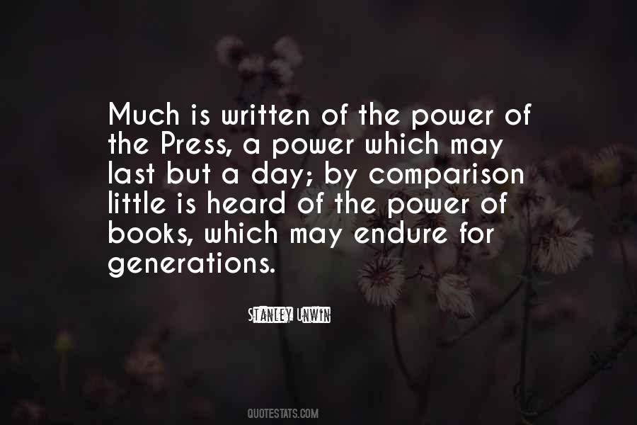 Power Of The Press Quotes #394577
