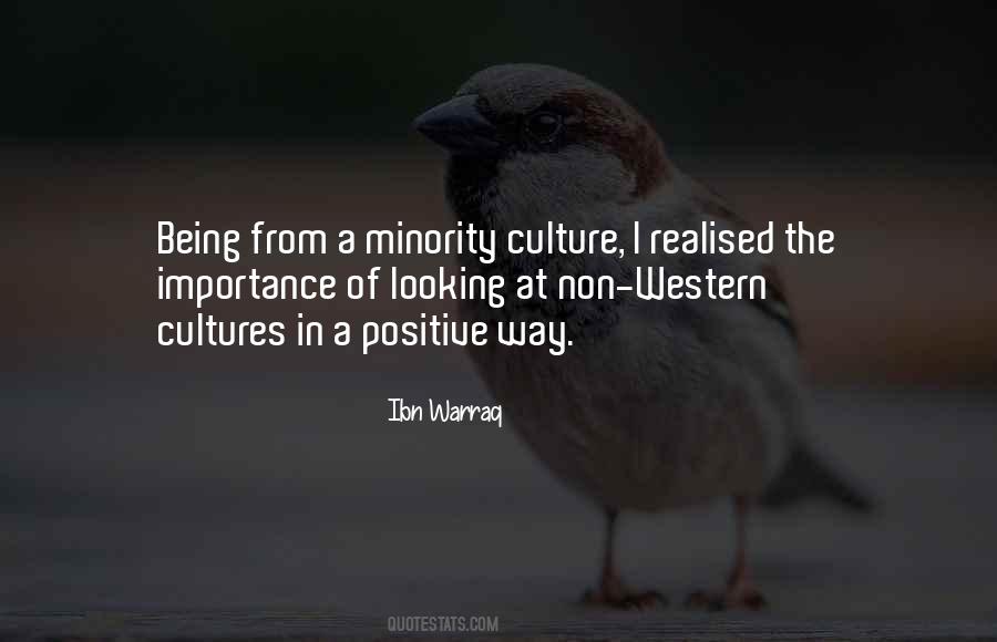 Positive Culture Quotes #327277