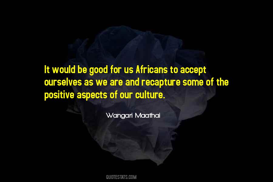 Positive Culture Quotes #648118