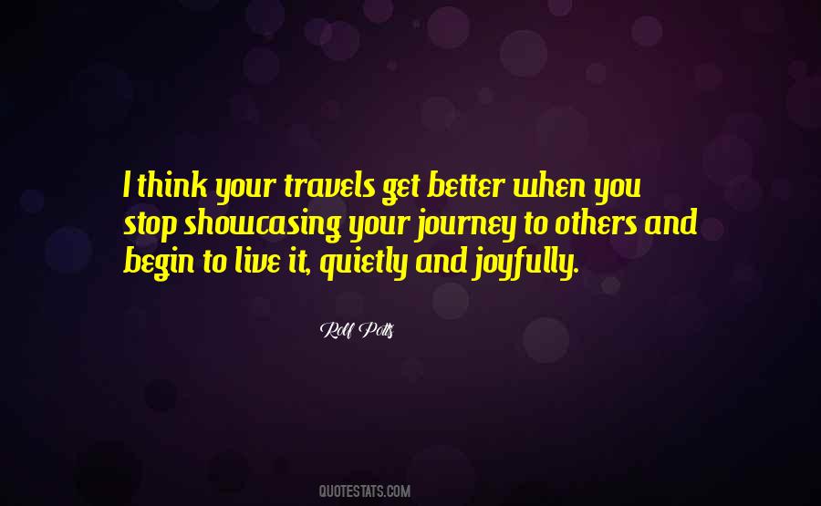 You Live Better Quotes #331754