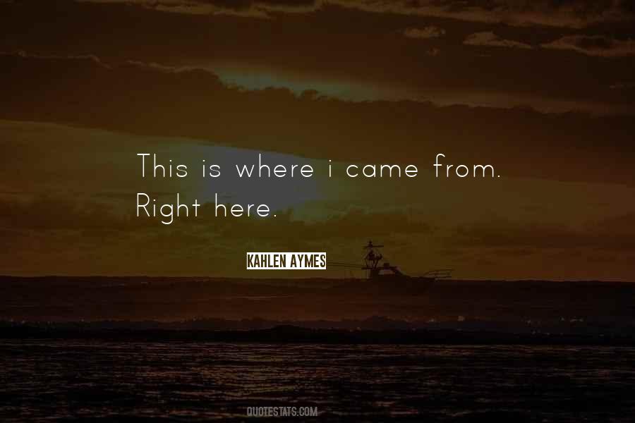 Give Me A Place To Stand Quotes #1049004