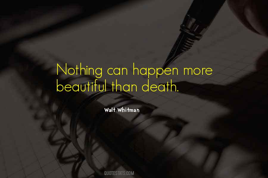 Quotes About Death Beautiful #391993