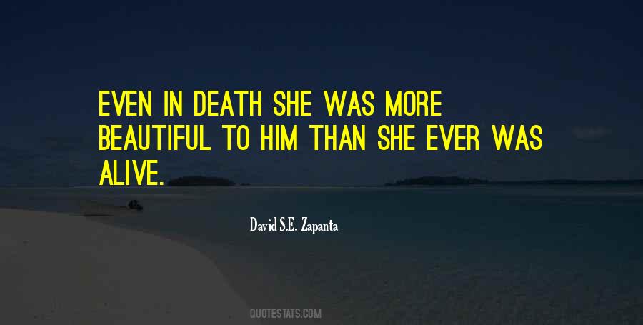 Quotes About Death Beautiful #498663