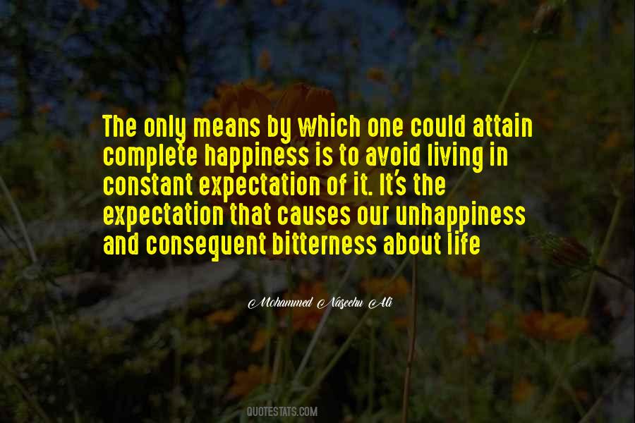 Unhappiness Life Quotes #395303