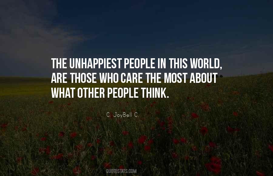 Unhappiness Life Quotes #804566