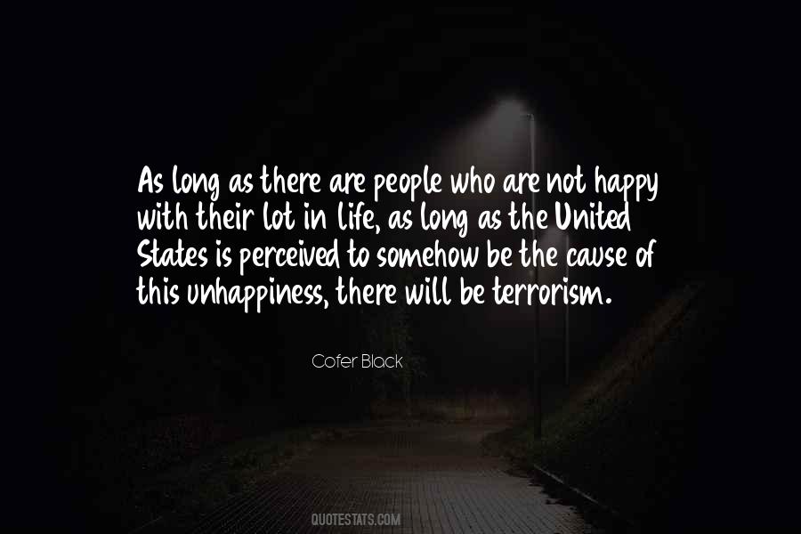 Unhappiness Life Quotes #96448