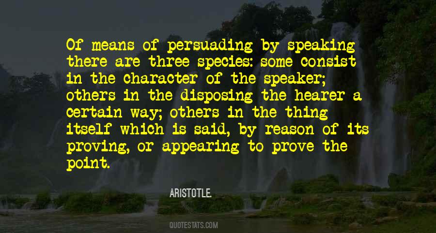 To Prove A Point Quotes #735485