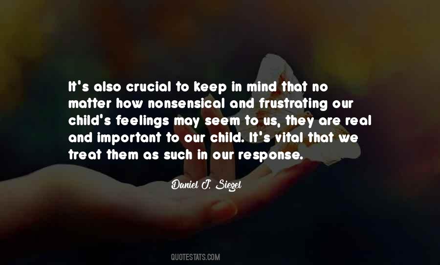 Feelings Matter Quotes #1044240