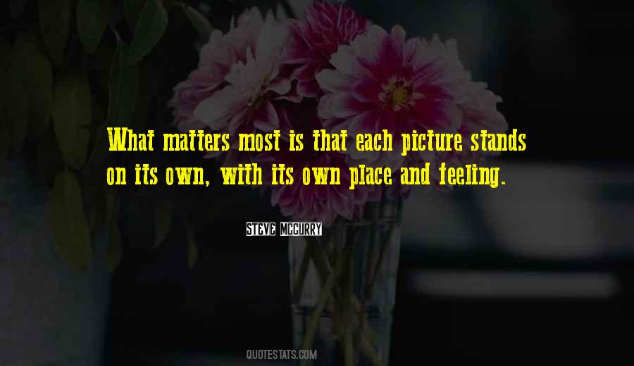 Feelings Matter Quotes #1762827