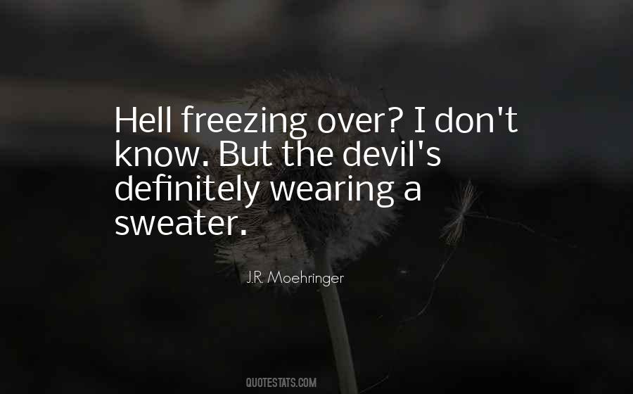 Devil Hell Quotes #1539336