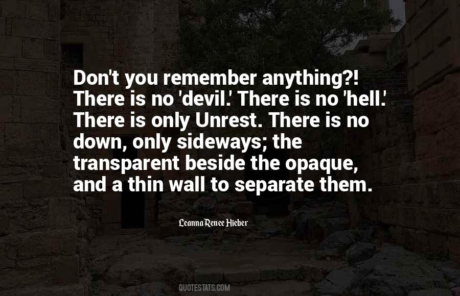 Devil Hell Quotes #1665260