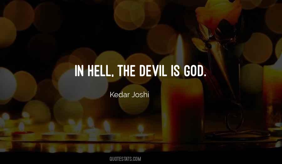Devil Hell Quotes #633106