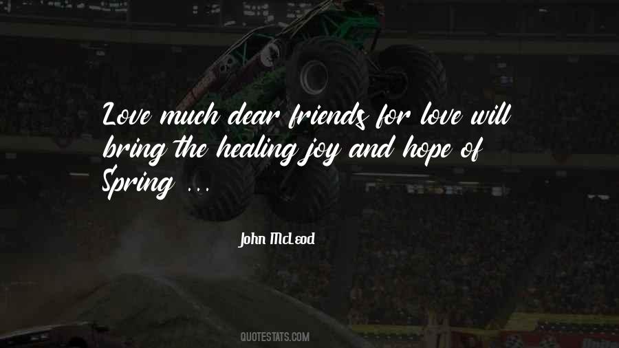 Friends Healing Quotes #1178917