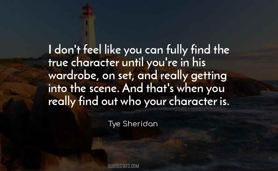 In Your Character Quotes #1209549