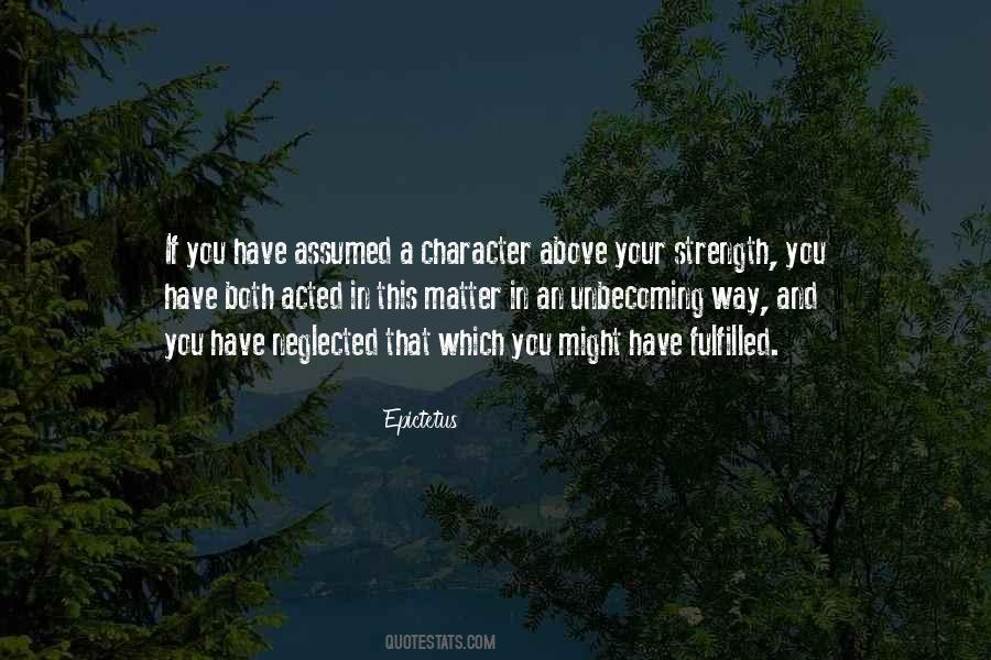 In Your Character Quotes #279273