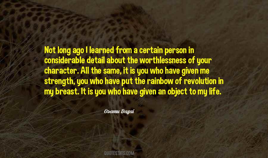 In Your Character Quotes #690902