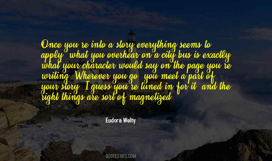 In Your Character Quotes #751828