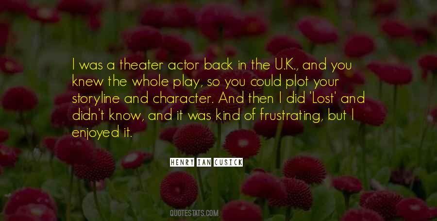 In Your Character Quotes #964890