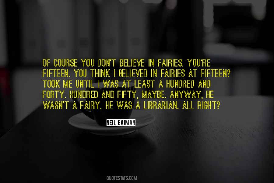 Quotes About Magic And Fairies #288332