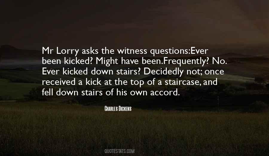 Down Stairs Quotes #1335045