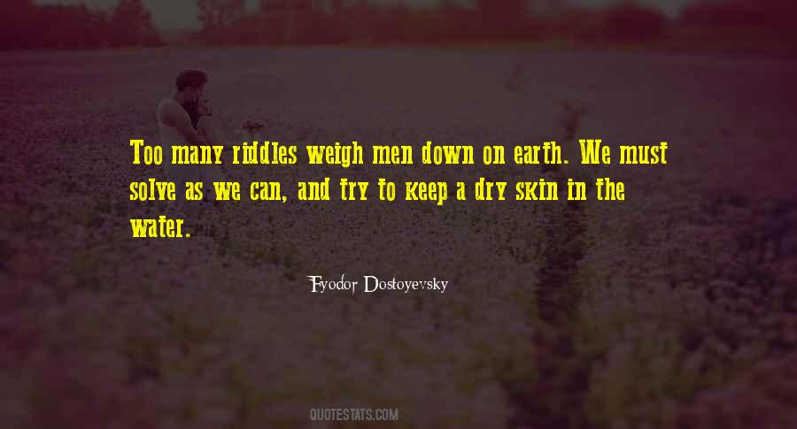 Down To Earth Man Quotes #364054