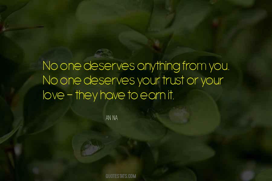 No One Trust Quotes #1424751