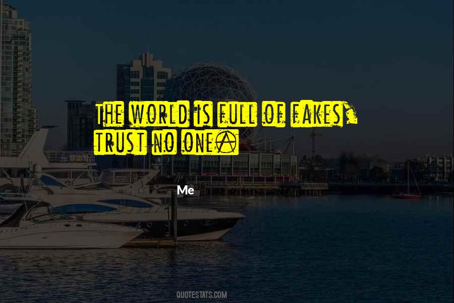 No One Trust Quotes #1778831
