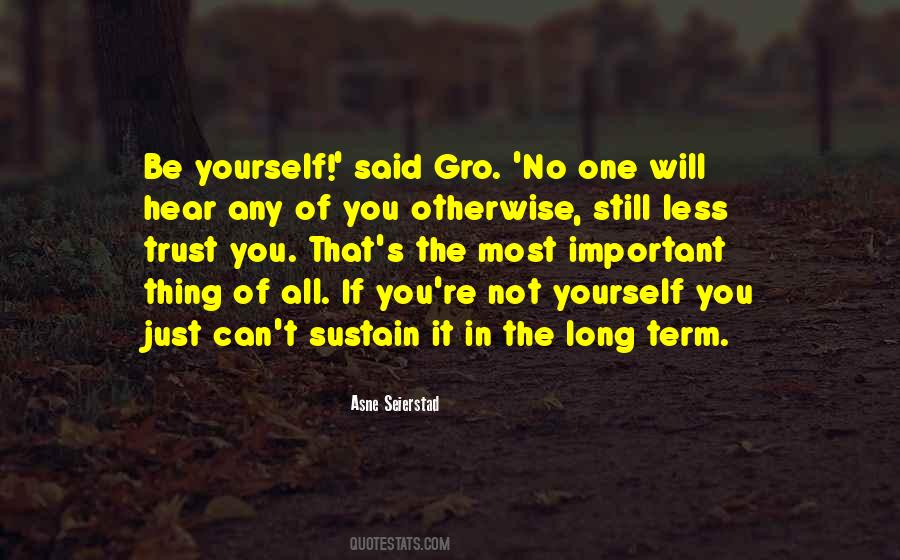 No One Trust Quotes #181791