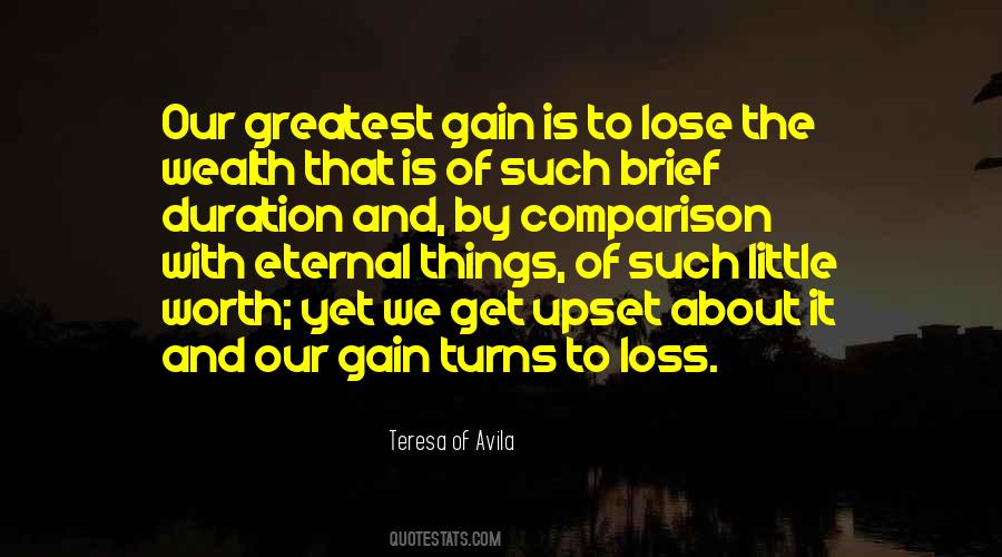 Lose Gain Quotes #1372268