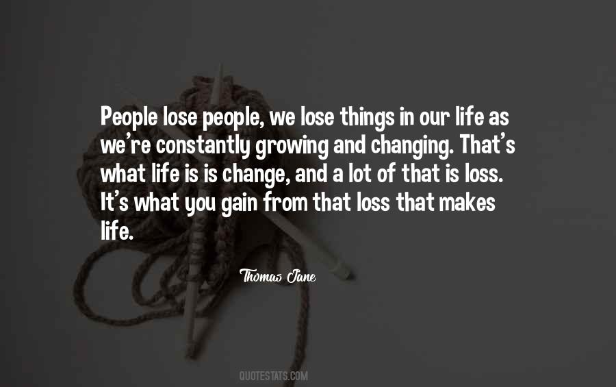 Lose Gain Quotes #878003